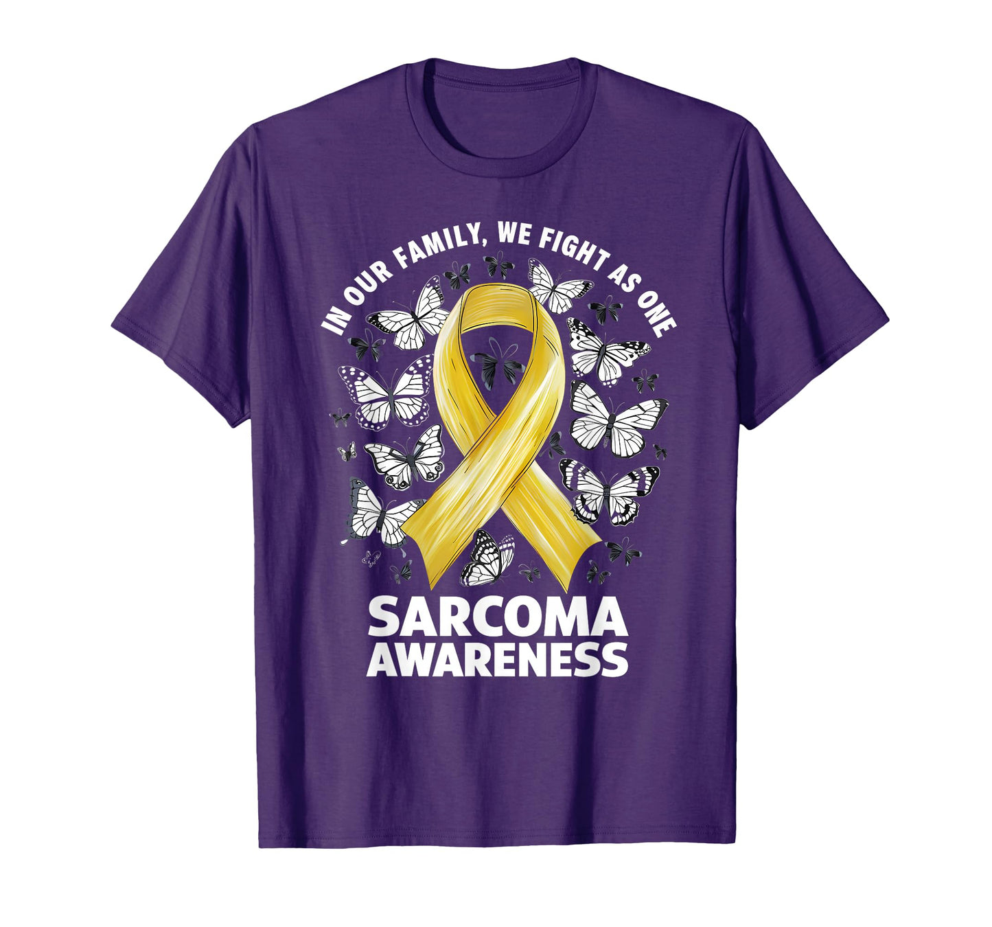 Sarcoma Cancer Survivor Sarcoma Awareness We Fight As One T-Shirt