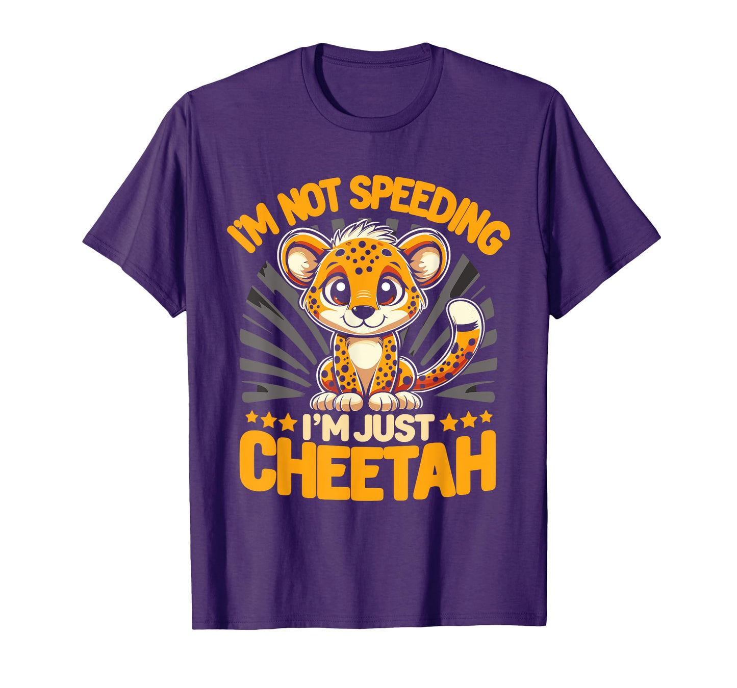 Cheetah Lover Cheetah Leopard I'm Just A Cheetah T-Shirt