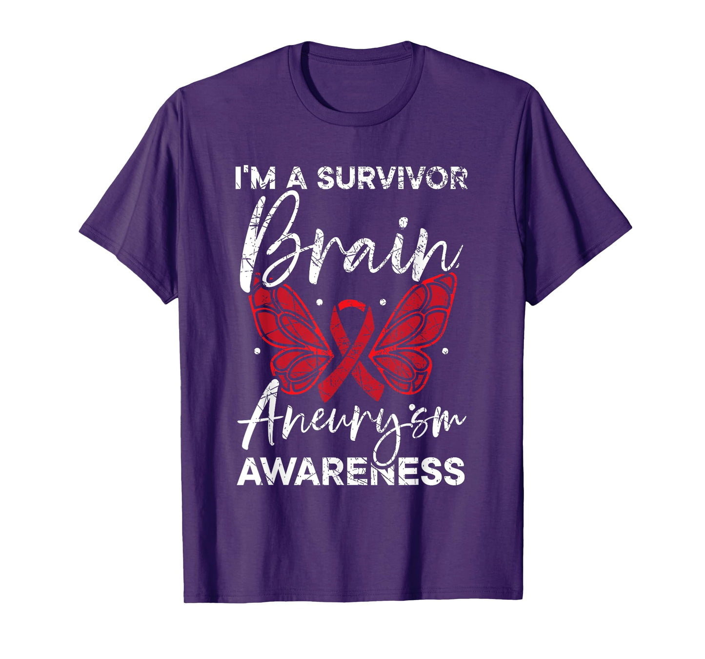 Brain Aneurysm Survivor Medical Condition Aneurysm Awareness T-Shirt