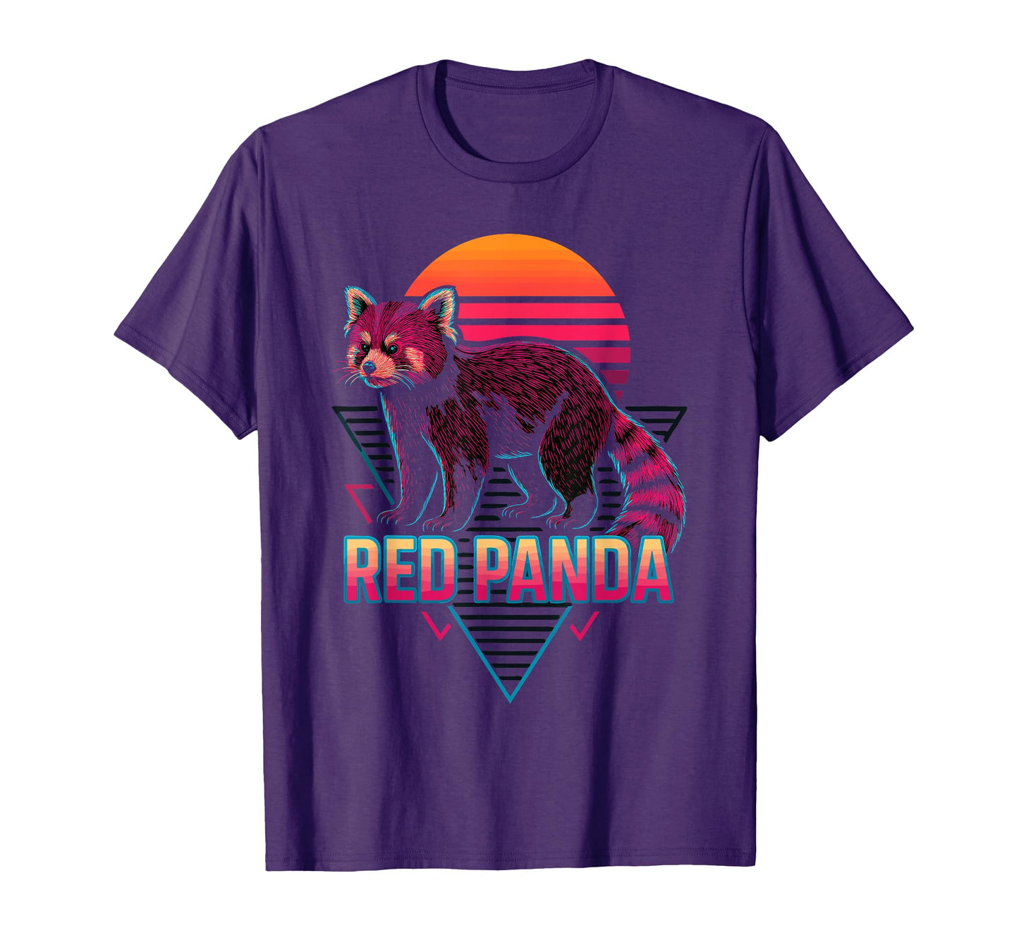 Red Panda Retro T-Shirt