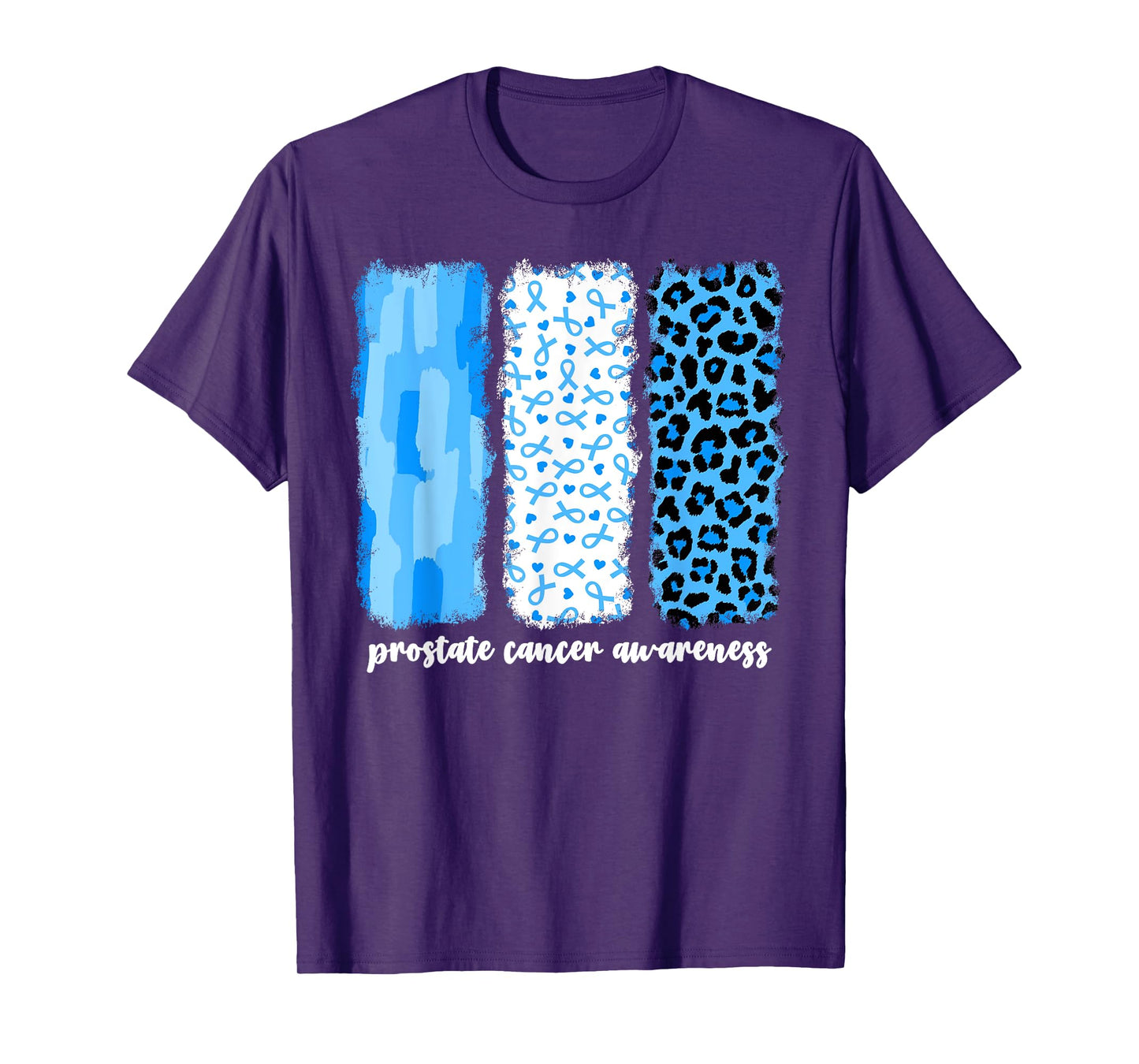 Prostate Cancer Awareness Month Women Support Light Blue T-Shirt