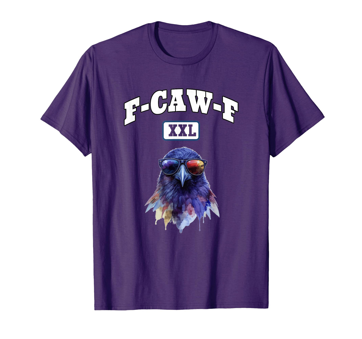 F-Caw-F Funny Crow Raven Men Women T-Shirt