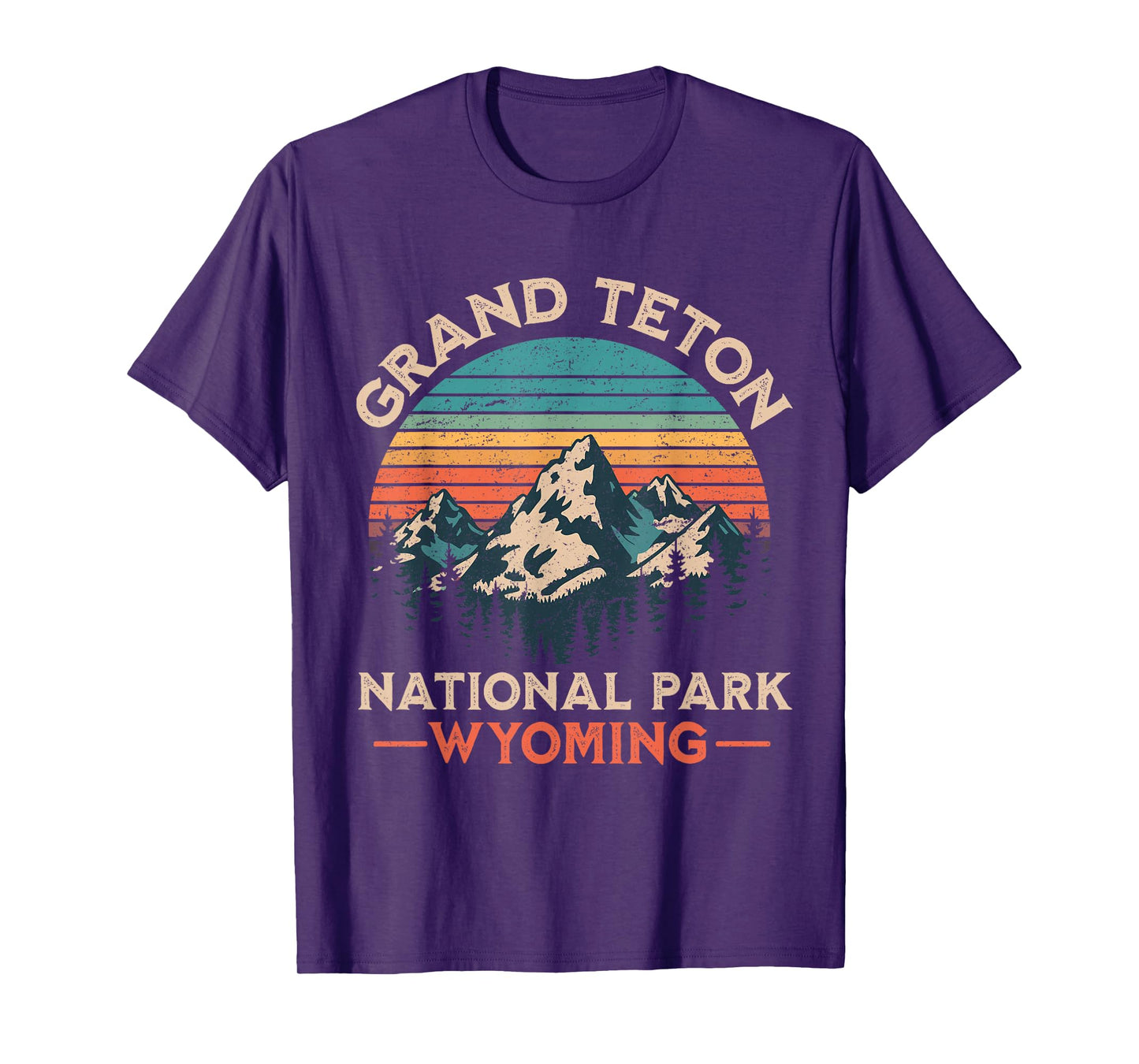 Grand Teton National Park Wyoming Vintage T-Shirt
