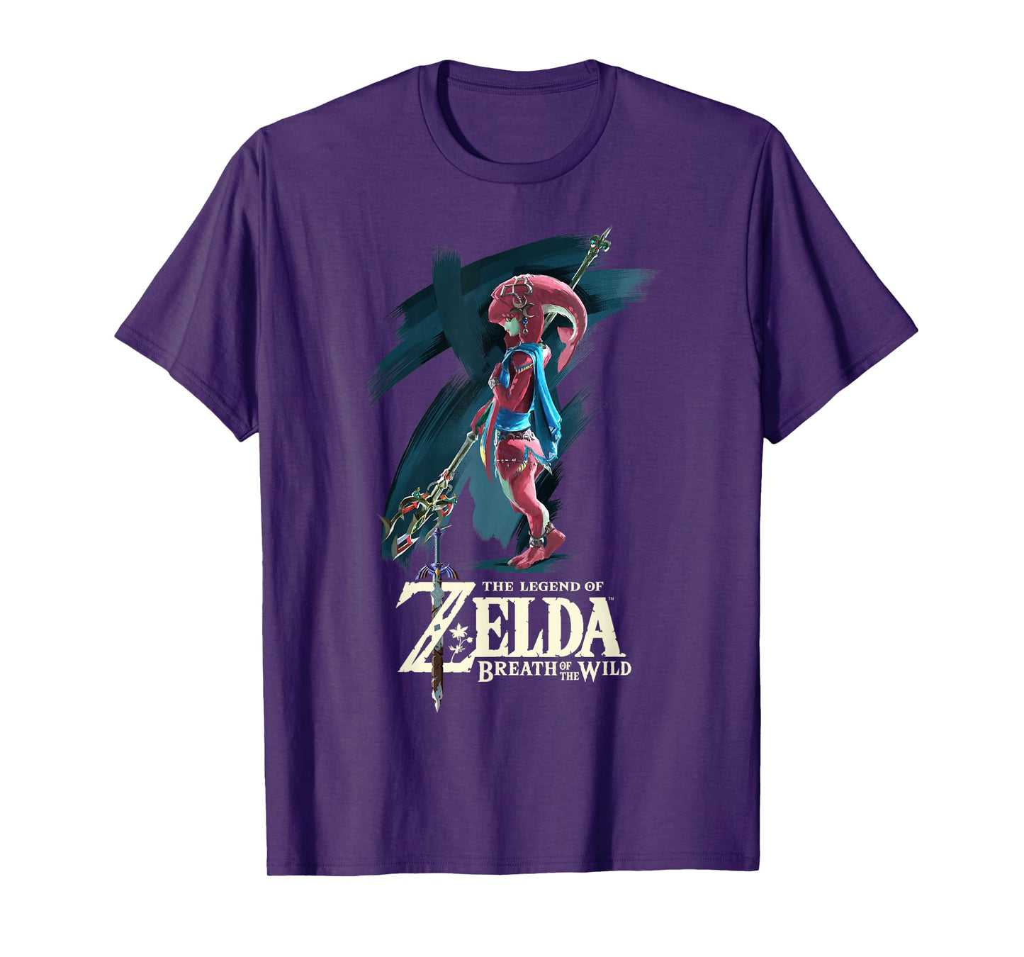 Legend of Zelda Breath of the Wild Mipha Paint Brush T-Shirt T-Shirt