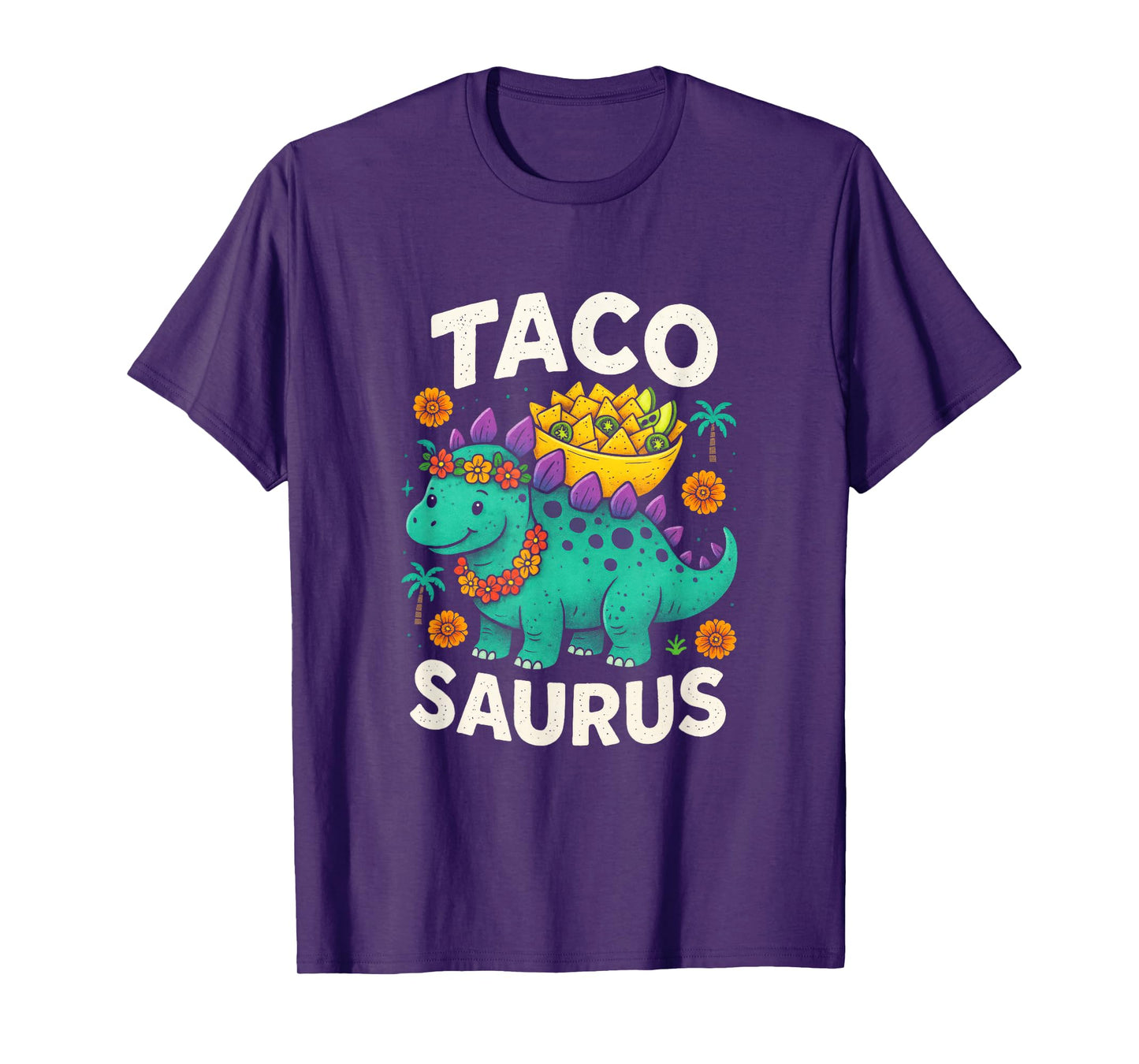 Taco Saurus - Funny Dinosaur Taco Fiesta T-Shirt