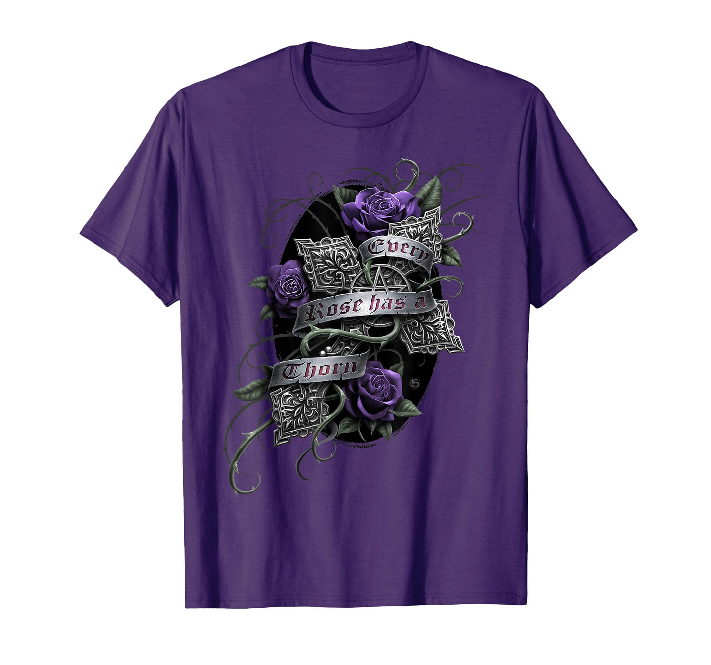 Spiral Original - Every Rose - Gothic Roses T-Shirt