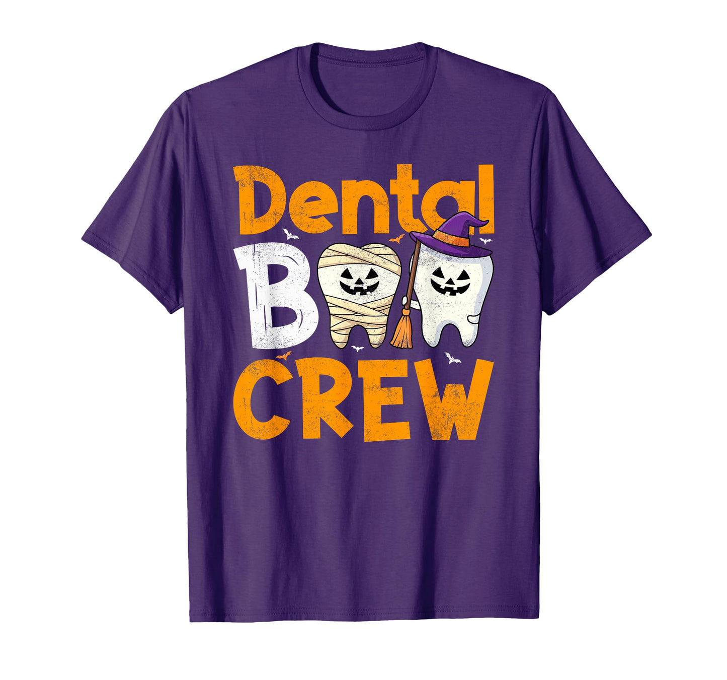Dental Boo Crew Teeth Dentist Halloween T-Shirt