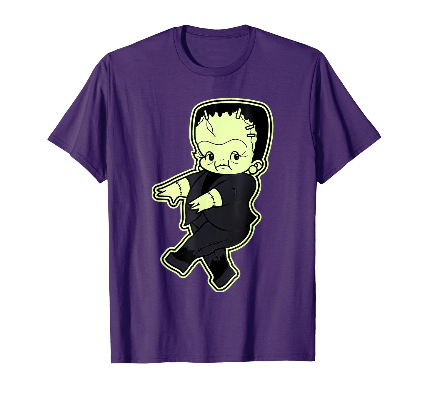 Kewpie Baby Frankenstein Monster T-Shirt