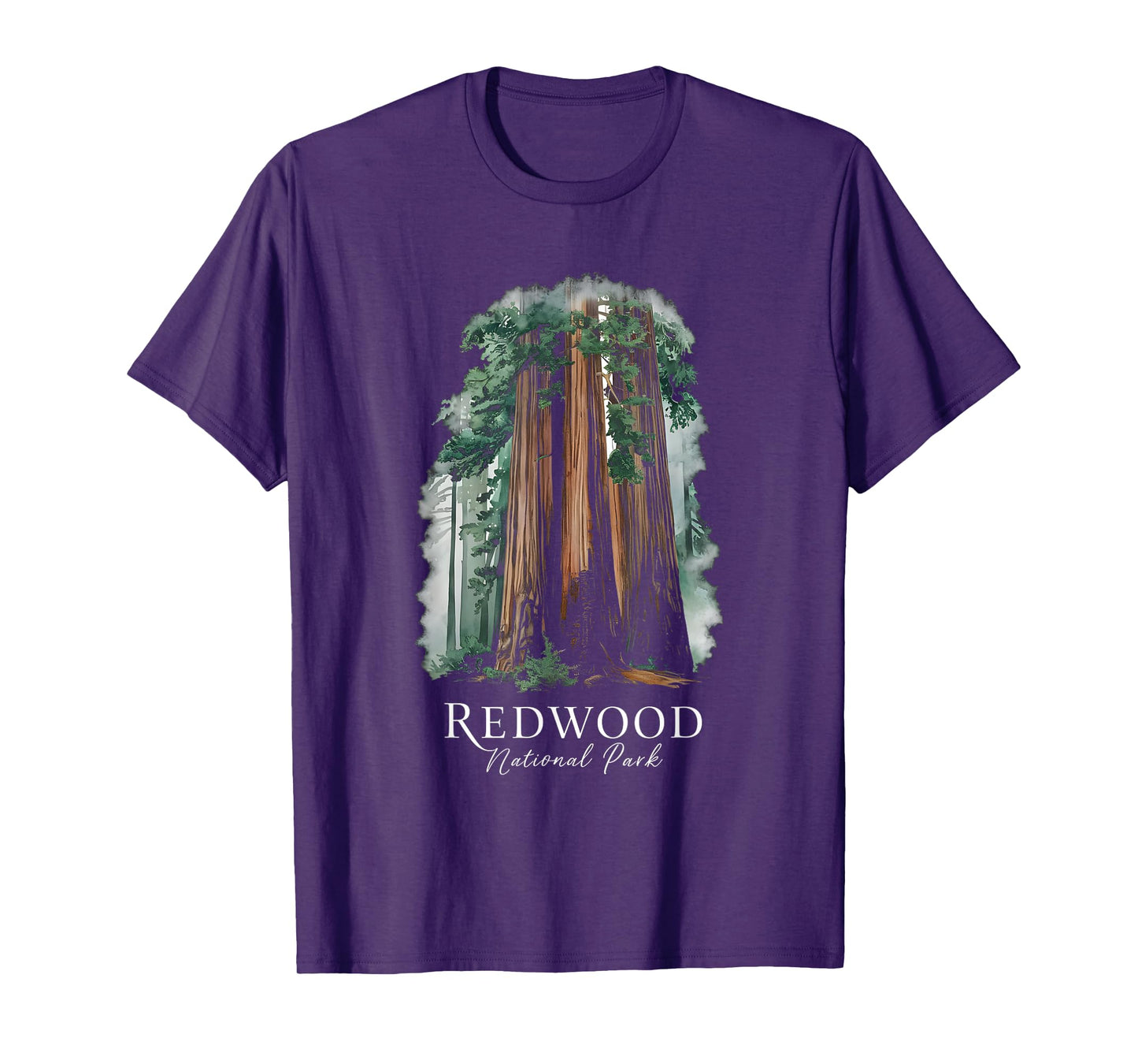 Redwood National Park Souvenir California Outdoors Nature T-Shirt