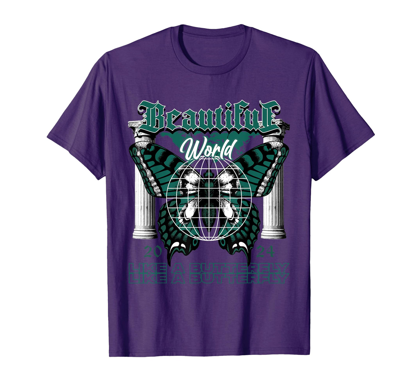Beautiful World Oxidized Green 4s Matching Tee For Men Women T-Shirt