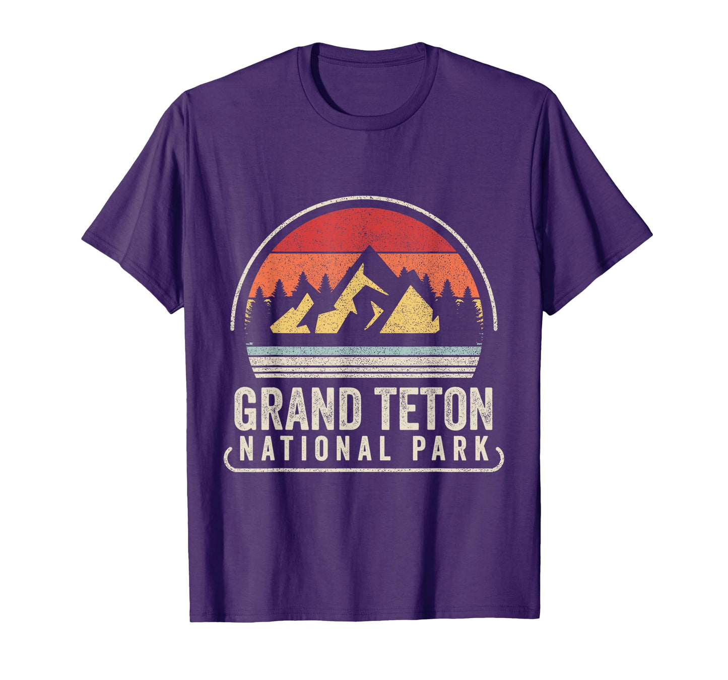 Retro Vintage Grand Teton National Park T-Shirt