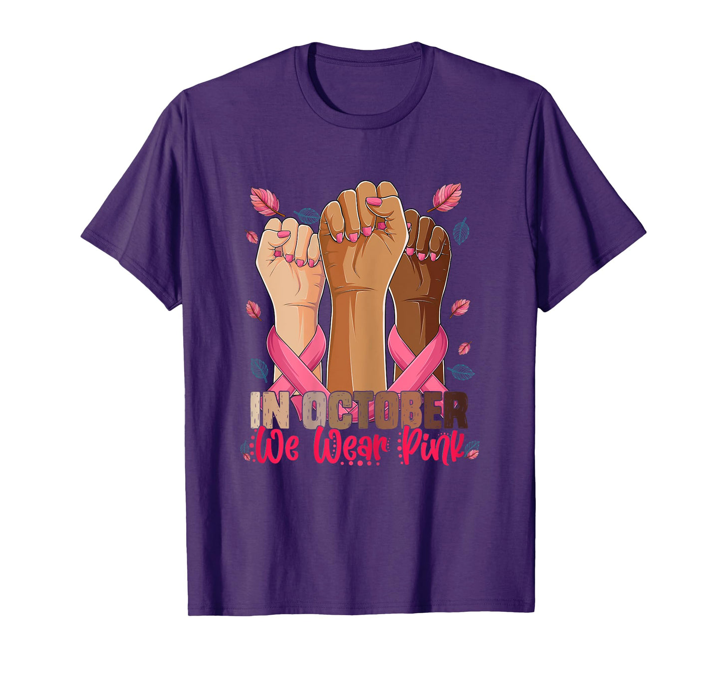 breast cancer awareness Shirt In October we wear pink 2023 T-Shirt