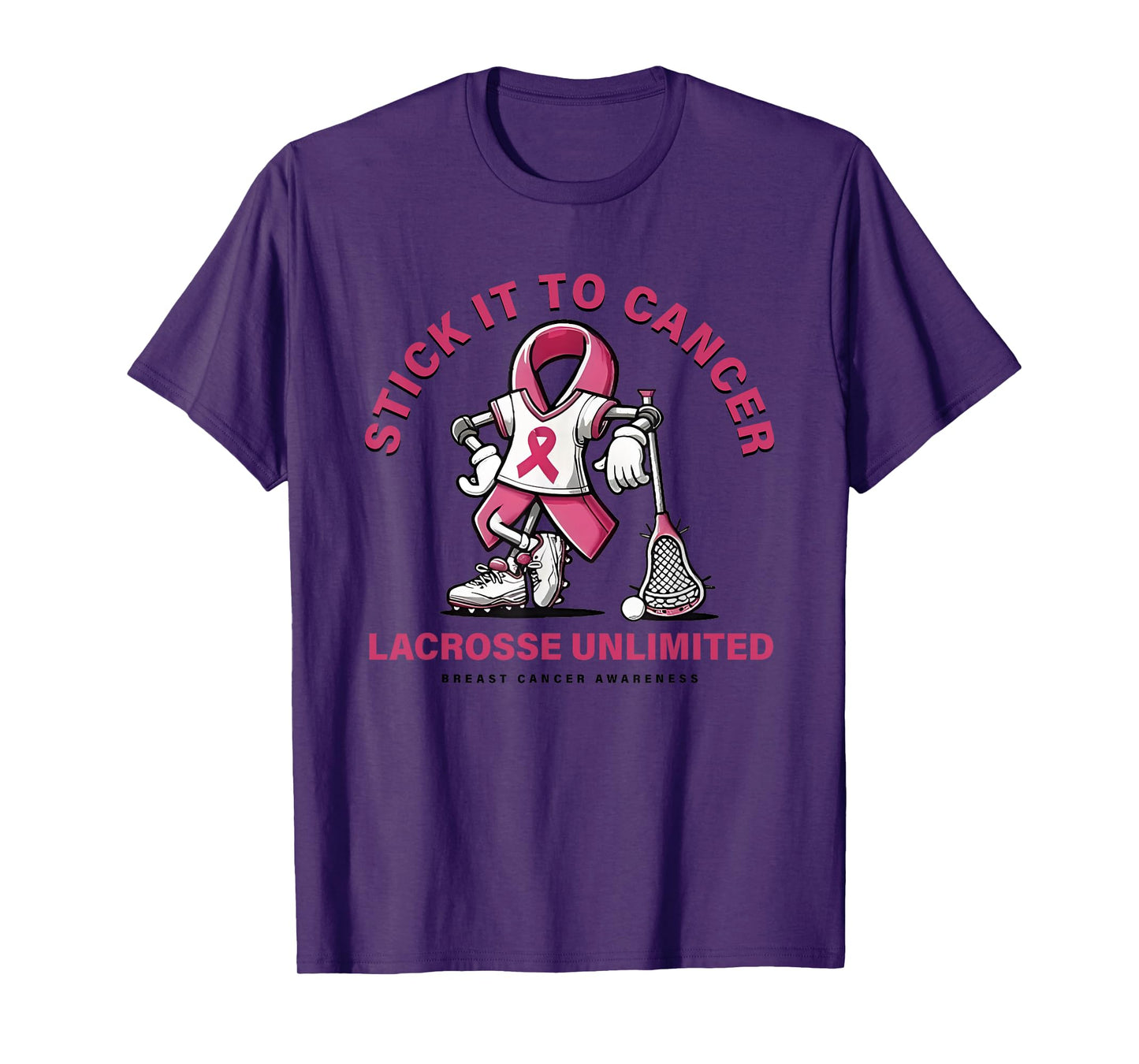 Stick It To Cancer Lacrosse Unlimited T-Shirt