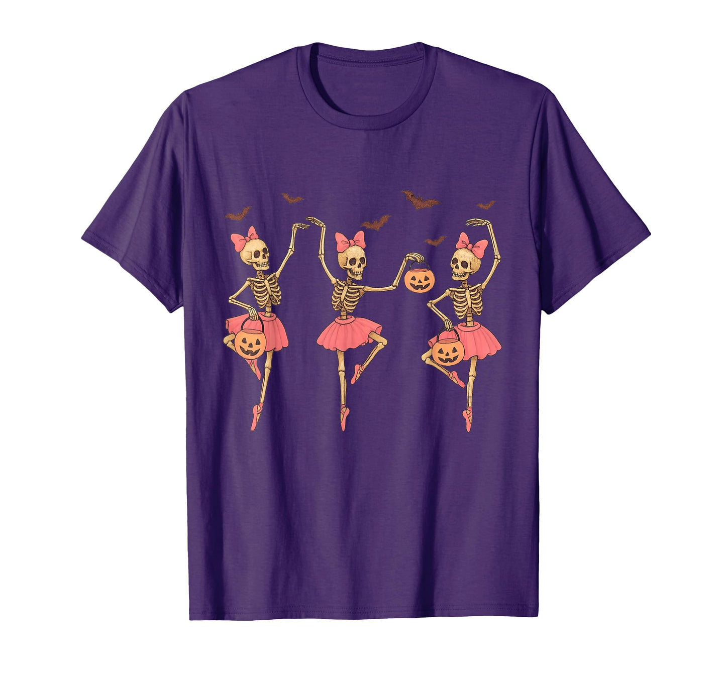 Skeleton Dancing Ballet Skeleton Ballerina Coquette Girly T-Shirt