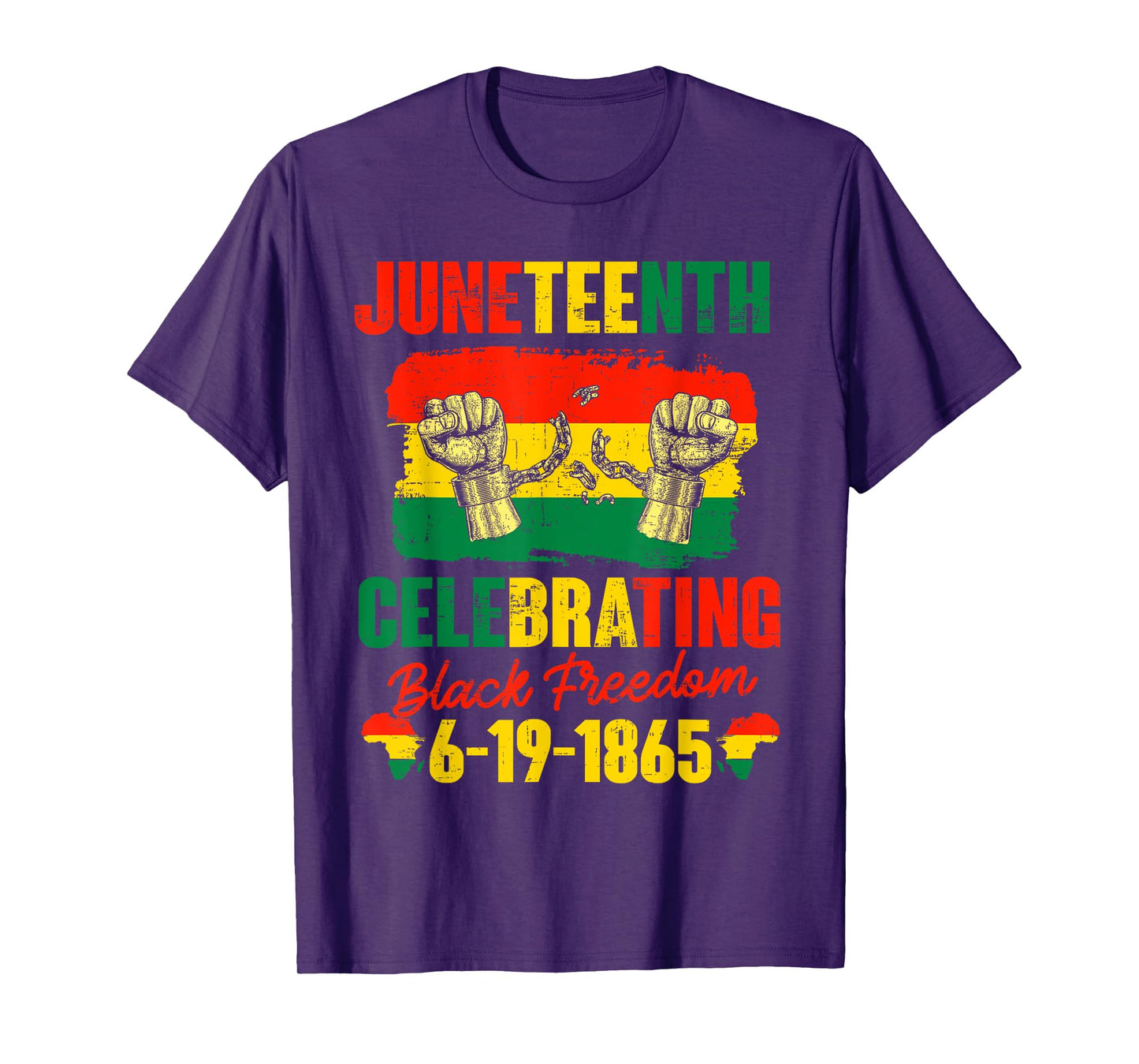 Juneteenth tshirt, Juneteenth Celebrating Black Freedom 1865 T-Shirt