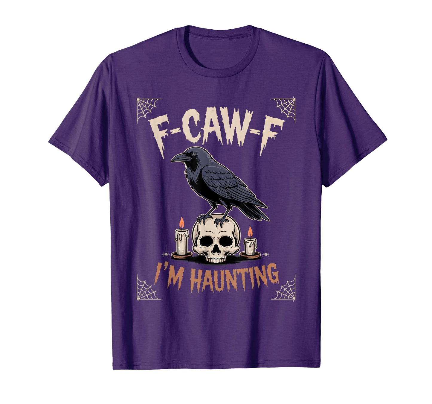 Black Crow, F-Caw-F Funny Black Bird Moon Bird Lover f-caw-f T-Shirt