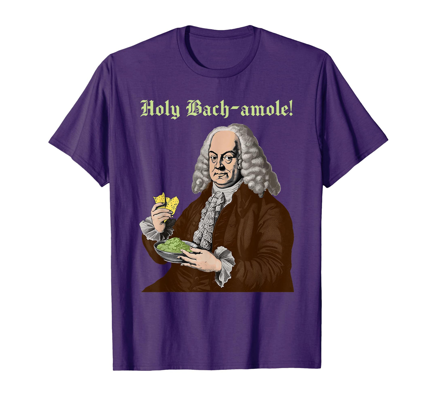 Holy Bach-amole! J.S. Bach Funny Baroque Musician Composer T-Shirt