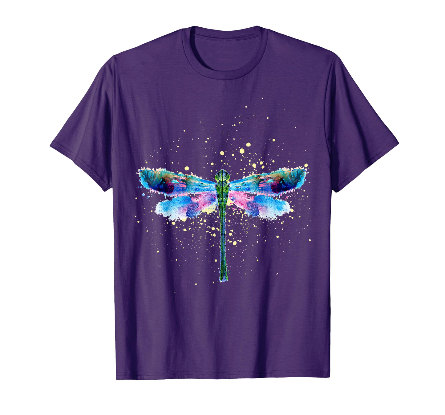 Beautiful Nature Colorful Graphic Pattern Dragonfly T-Shirt