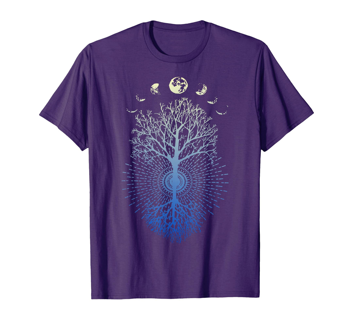 Phases of the Moon Tree of Life Shirt Gift for men, women T-Shirt
