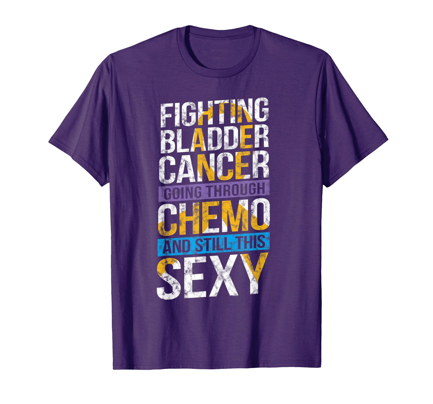 Funny Bladder Cancer Meme T Shirt | Distressed Design