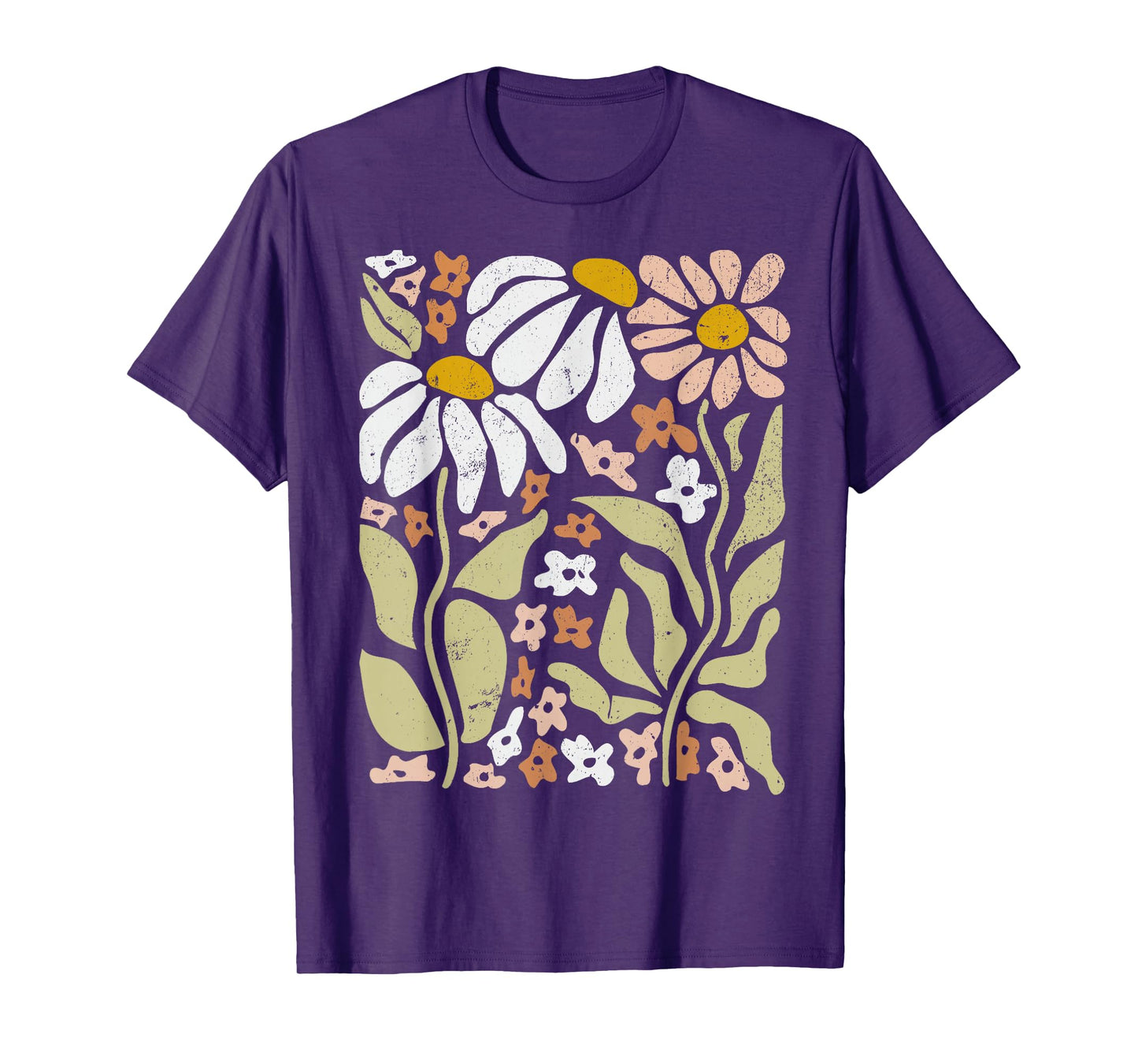 Boho Wildflowers Floral Nature Flower T-Shirt