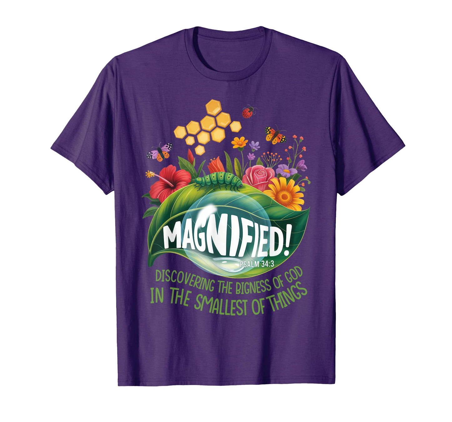 Magnified Smallest Insects Adventure VBS 2025 T-Shirt