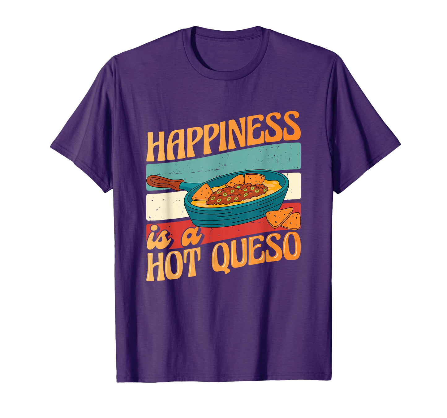 Queso Lover Hispanic Mexican Food Cheese Sauce Funny Queso T-Shirt