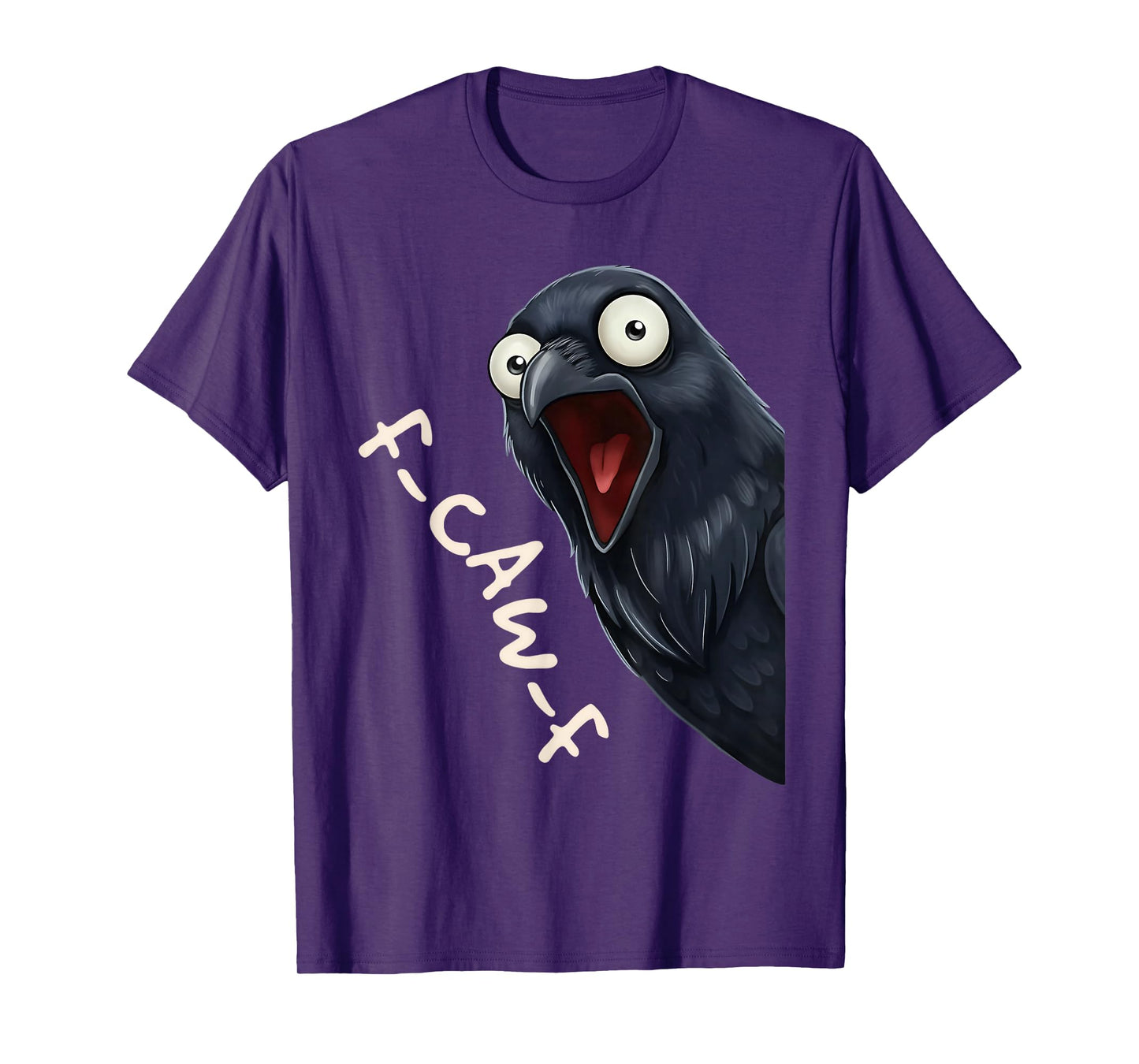 Funny F-Caw-F Chicken FCAWF Rooster Halloween Bird Crow T-Shirt