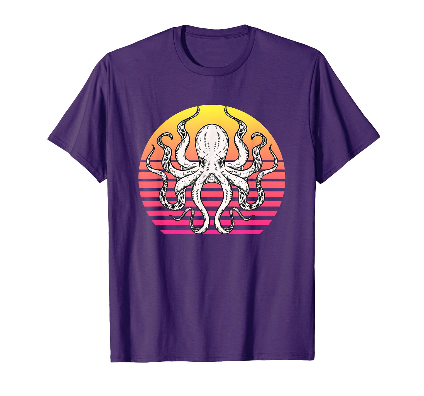 Octopus Retro Gift For Men or Boys T-Shirt