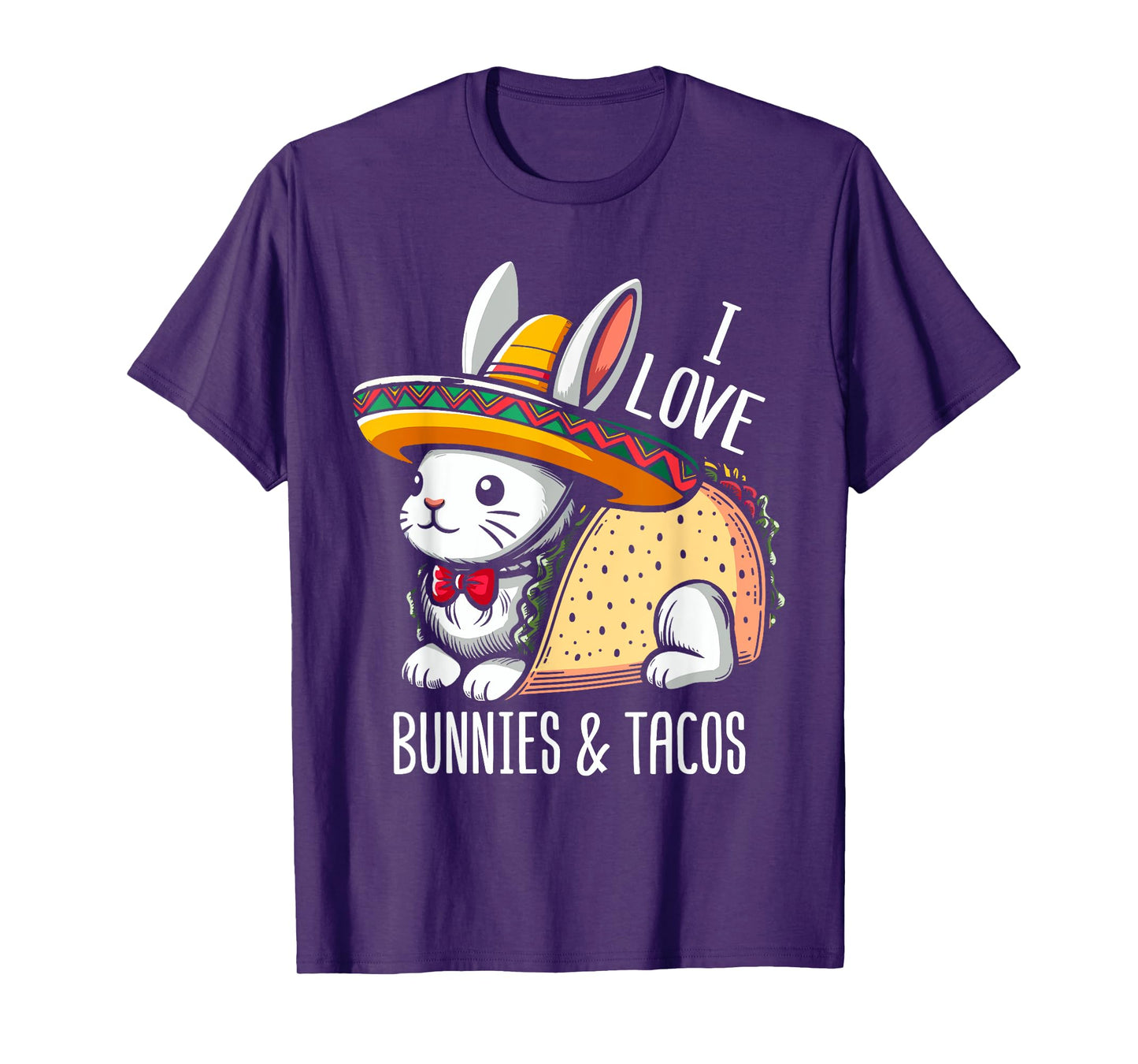 Taco Bunny Taco Love Rabbit T-Shirt