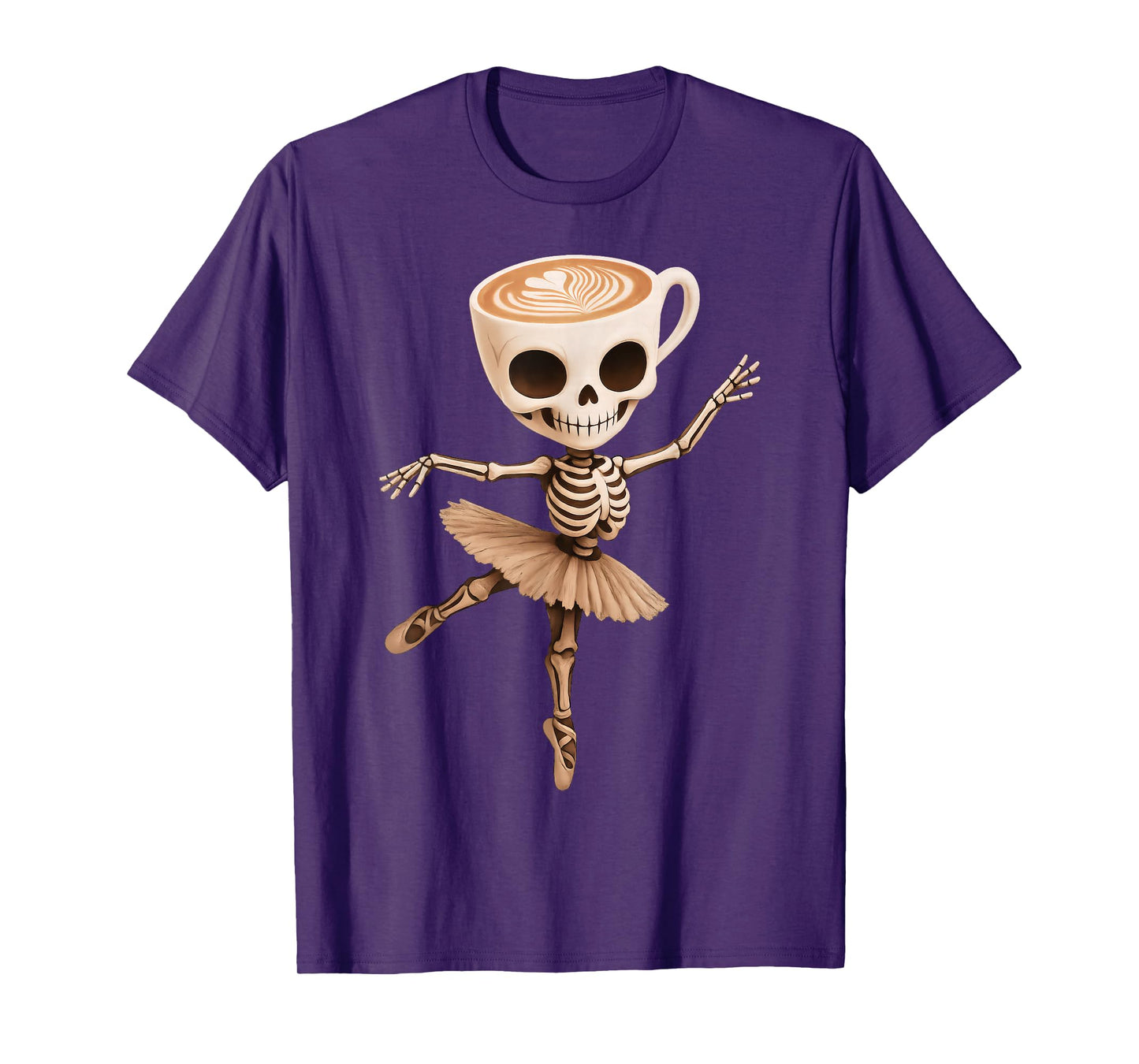Ballerina Muertina Cappuccina Italian Brainrot Halloween T-Shirt