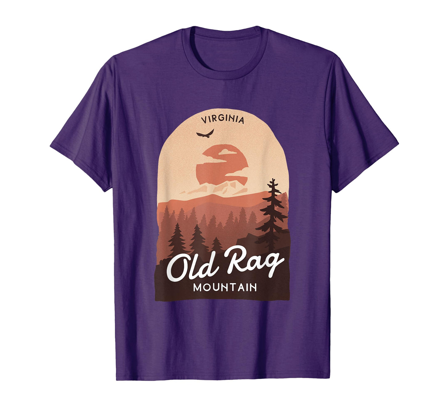 Old Rag Mountain Virginia Sunset T-Shirt