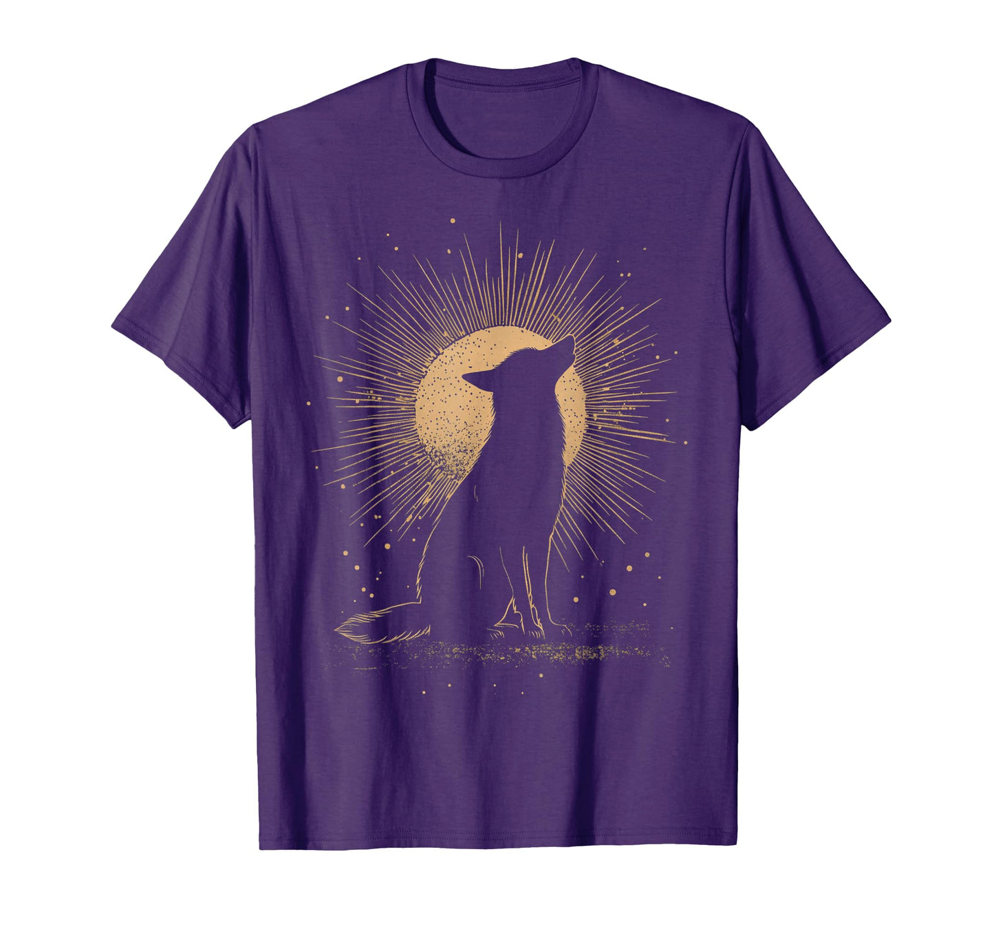 Coyote On T-Shirt