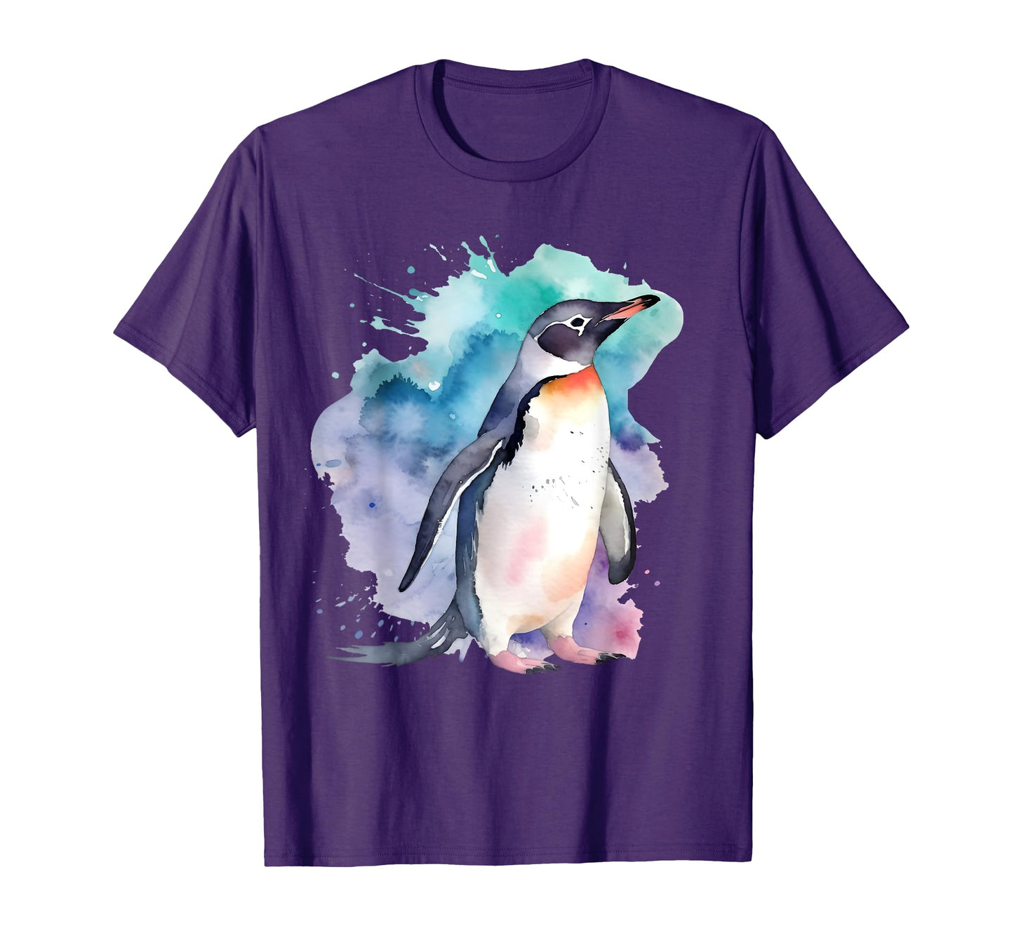 Penguin Watercolor T-Shirt