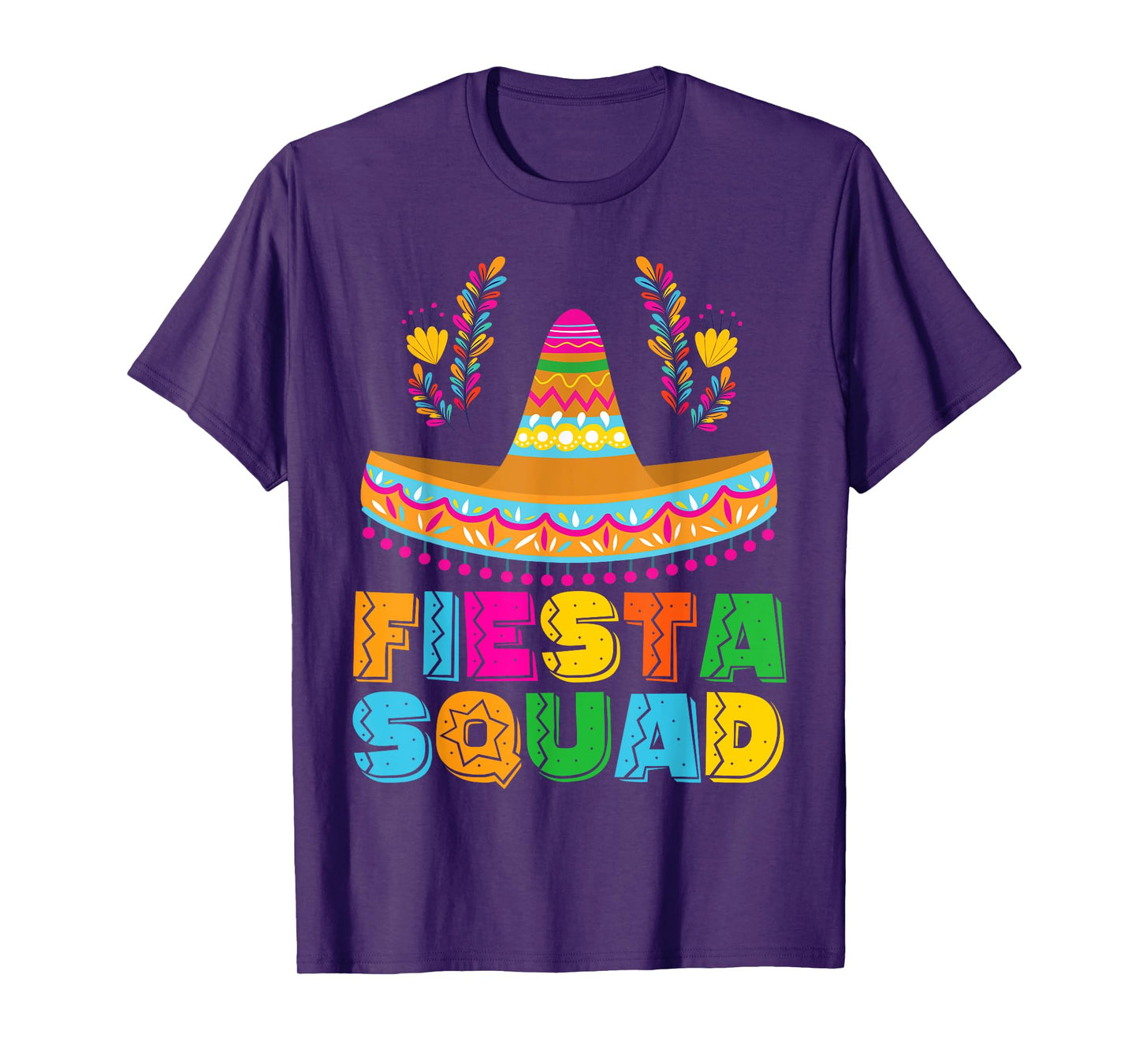 Fiesta Squad Cinco De Mayo Party Women Men Boys Girls Kids T-Shirt