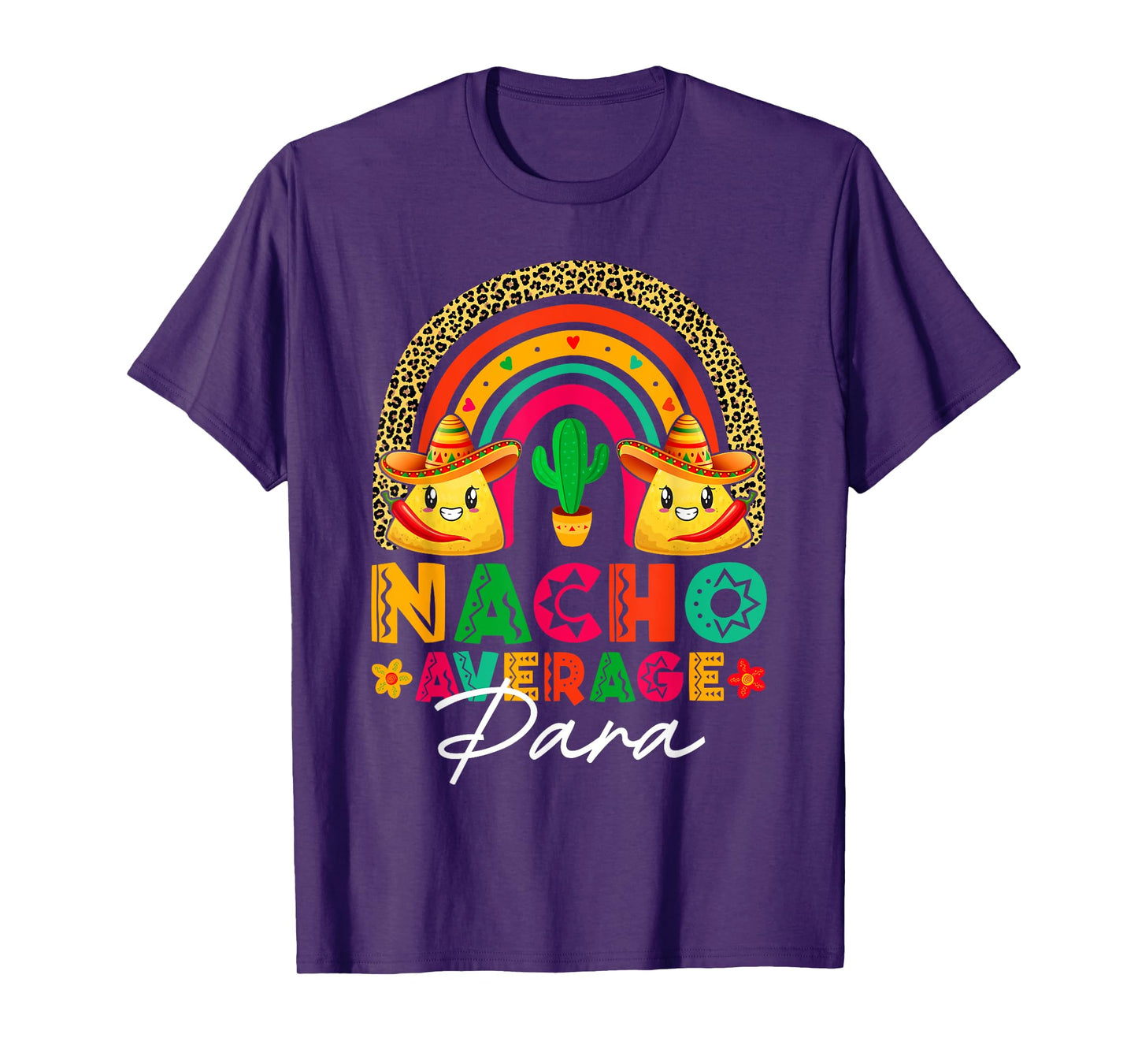 Nacho Average Para Sombrero Hat Mexican Fiesta Cinco De Mayo T-Shirt