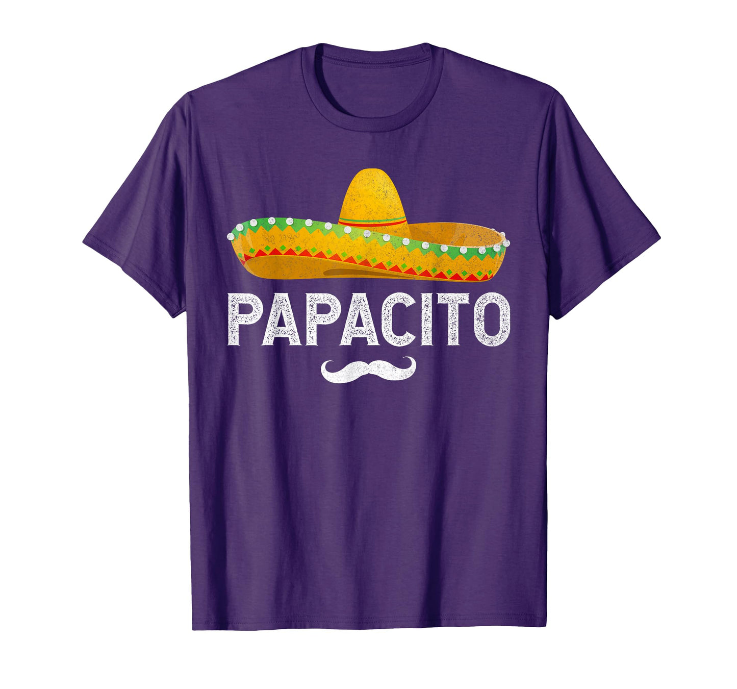 Papacito Funny Mexican Daddy Cinco de Mayo Father T-Shirt