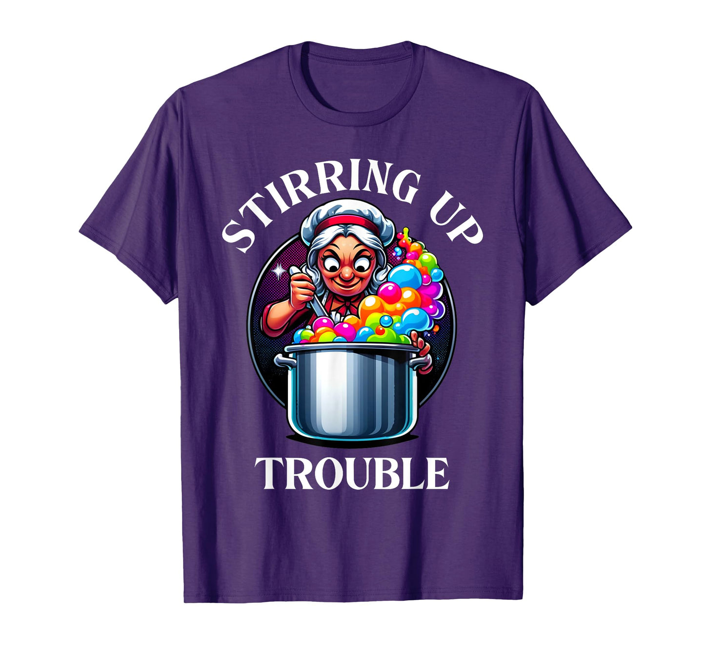 Funny Lunch Lady School Aide Appreciation Graphic T-Shirt