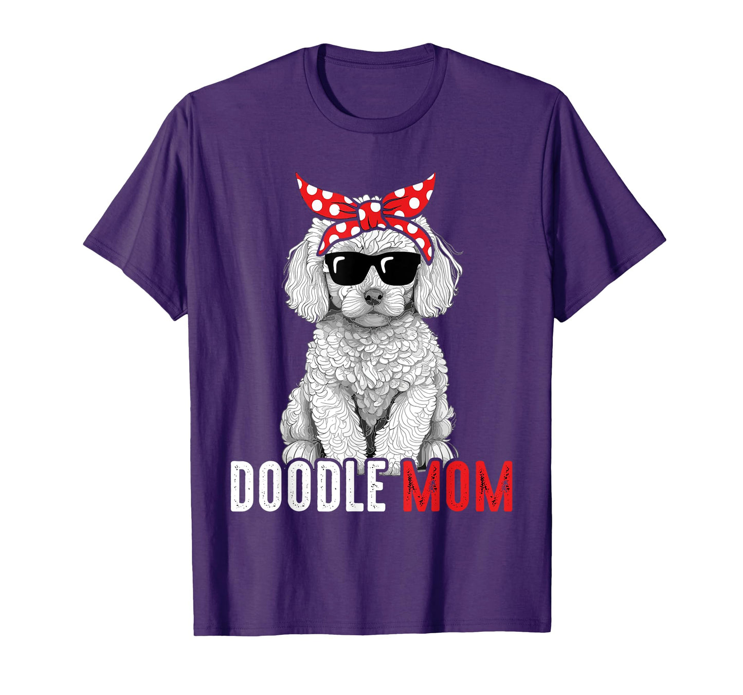 Womens Doodle Mom Goldendoodle Labradoodle Dog T-Shirt