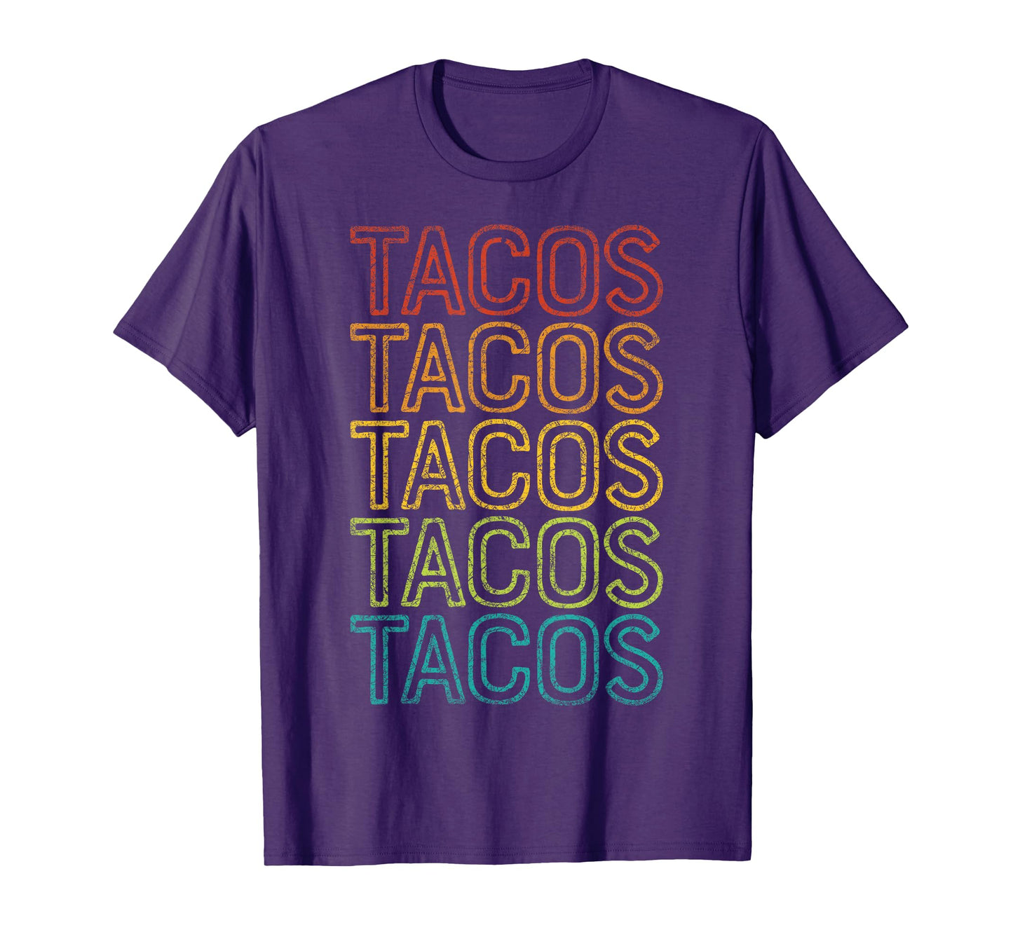 Retro Cinco de Mayo Tacos Taco Tuesday Vintage Mexican Food T-Shirt