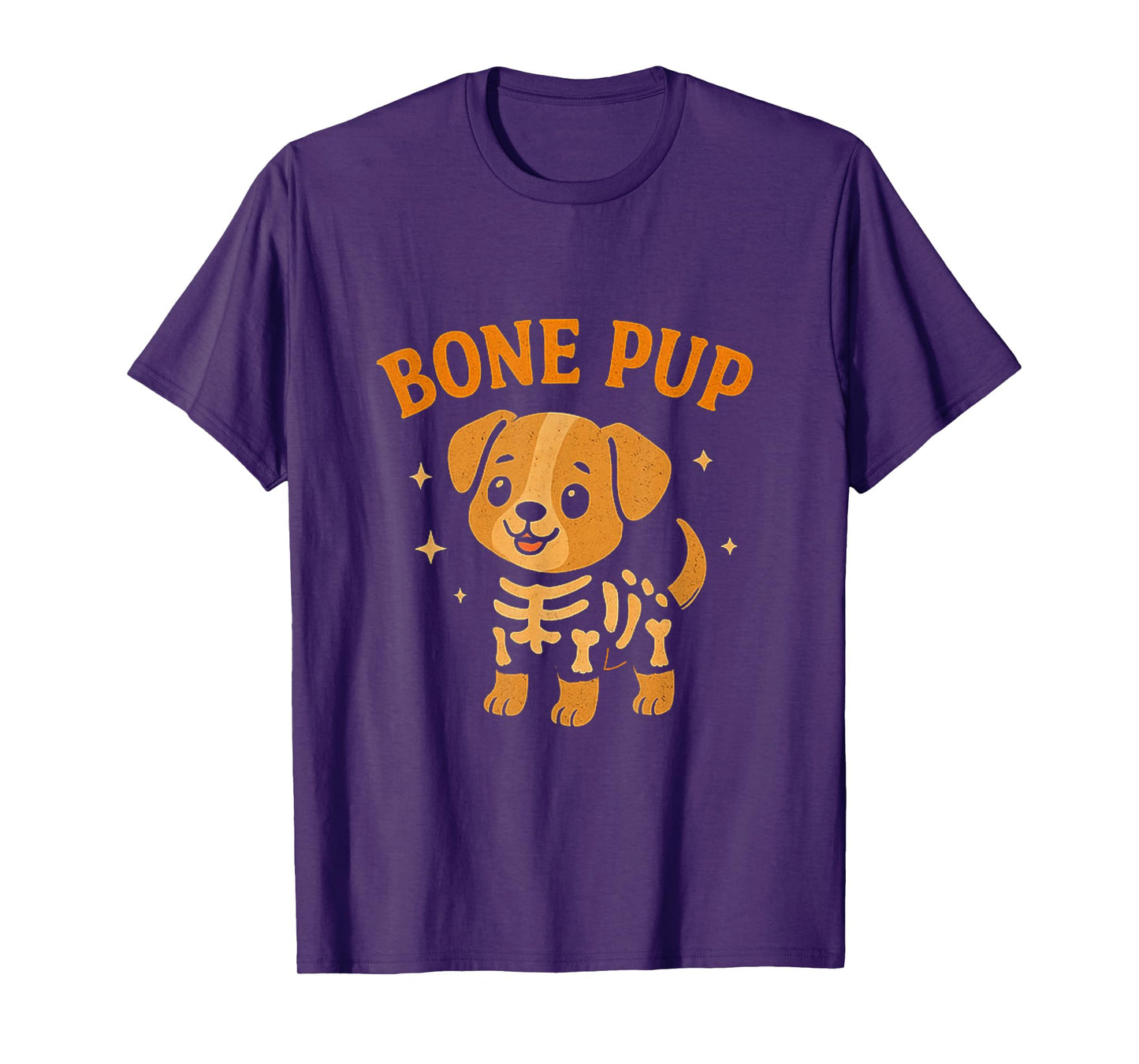 Bone Pup Halloween Dog Skeleton Cute Spooky Puppy T-Shirt