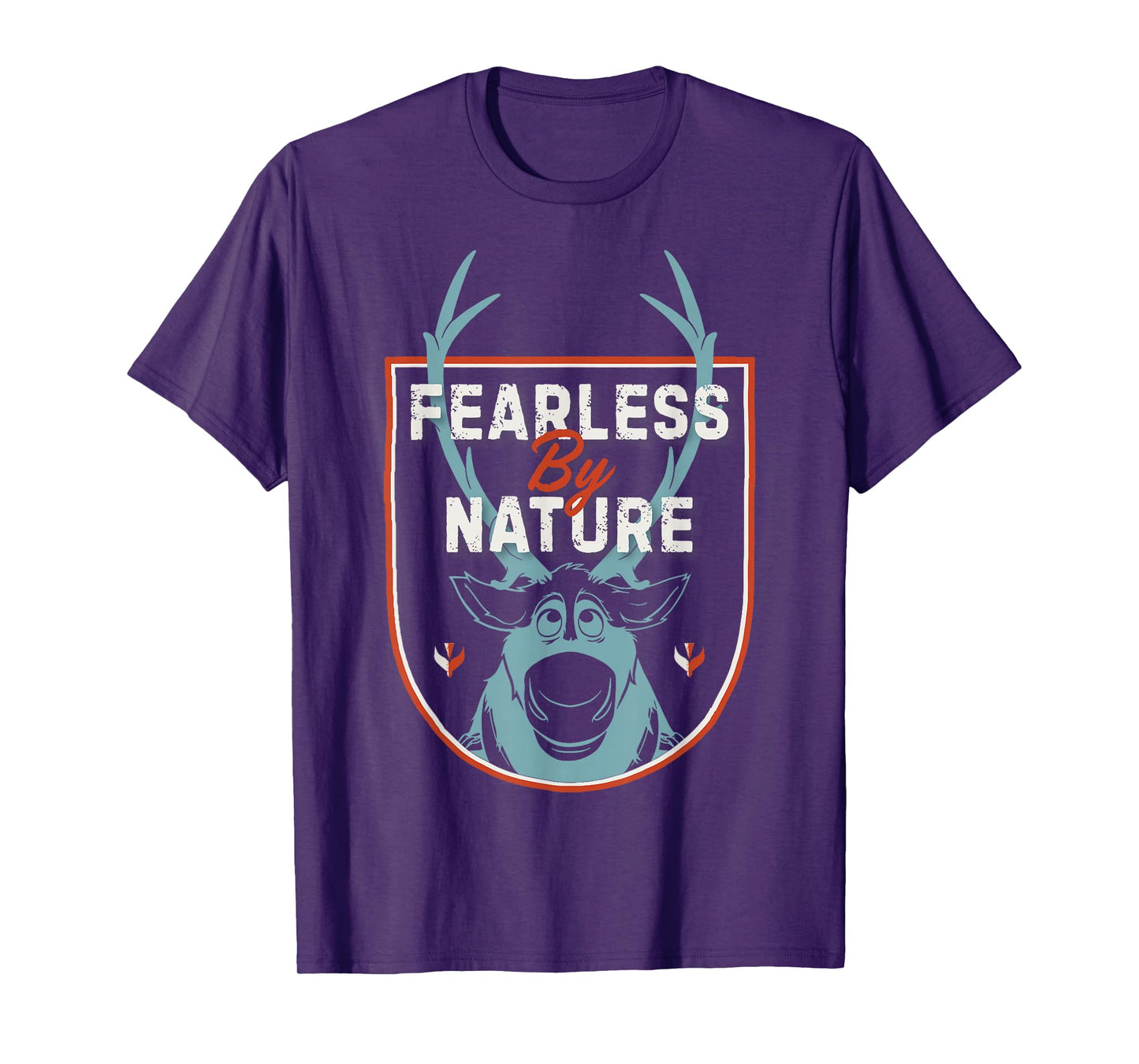 Disney Frozen 2 Sven Fearless By Nature Crest T-Shirt