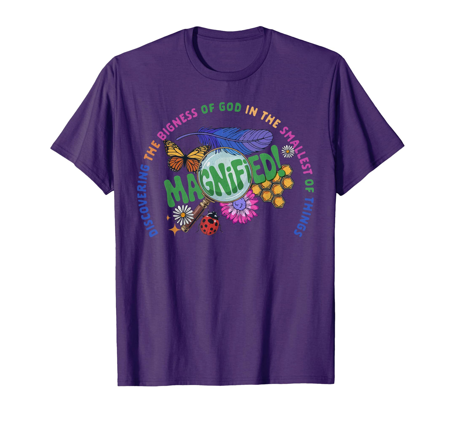Magnified VBS 2025 Discovering The Bigness Of God Christian T-Shirt