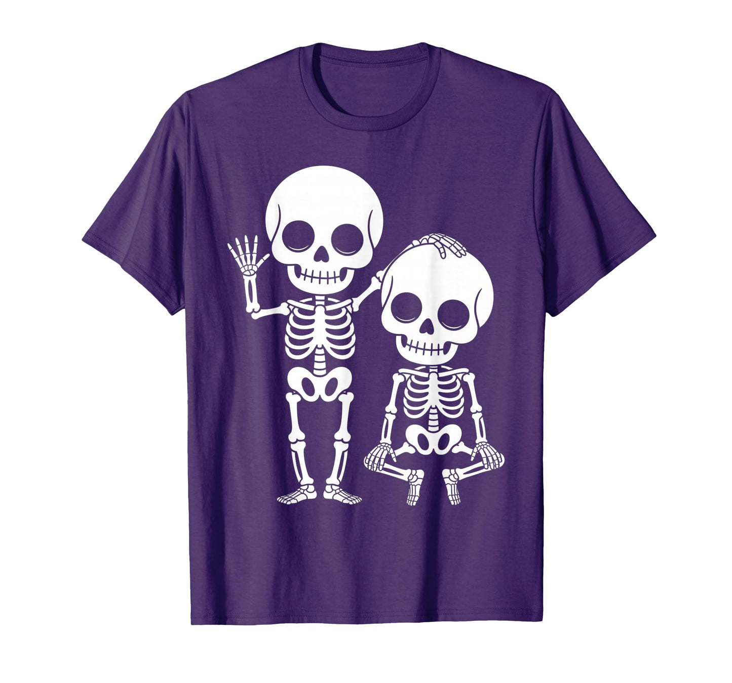 Halloween Party Skeletons Spooky Fun T-Shirt