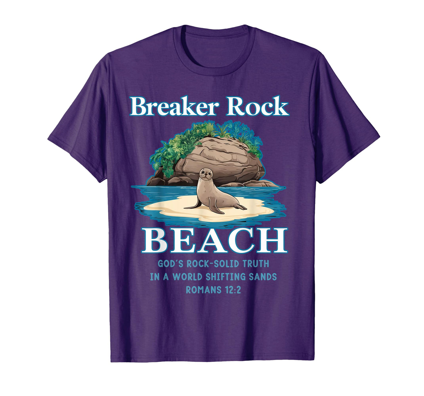 Breaker Rock Beach God's Rock-Solid Truth VBS Christian 2024 T-Shirt