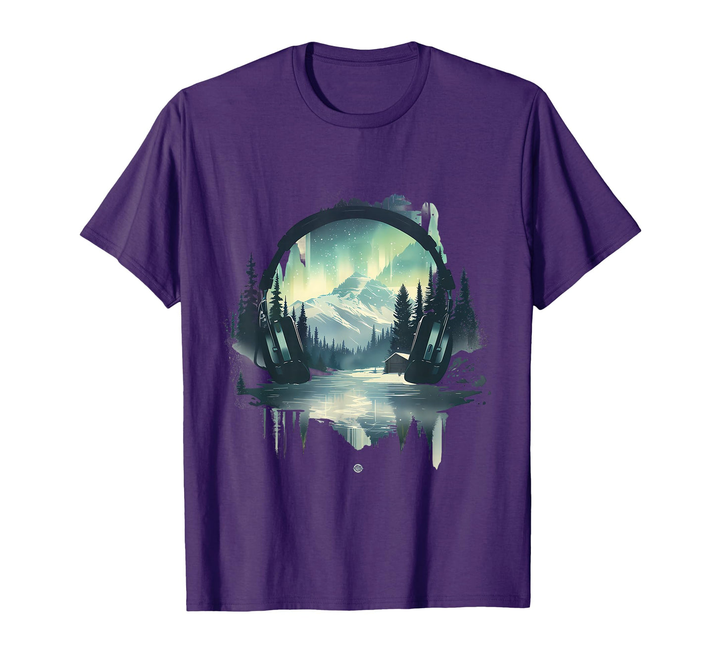Headphones Music DJ Beatmaker Nature Dance Music House Music T-Shirt