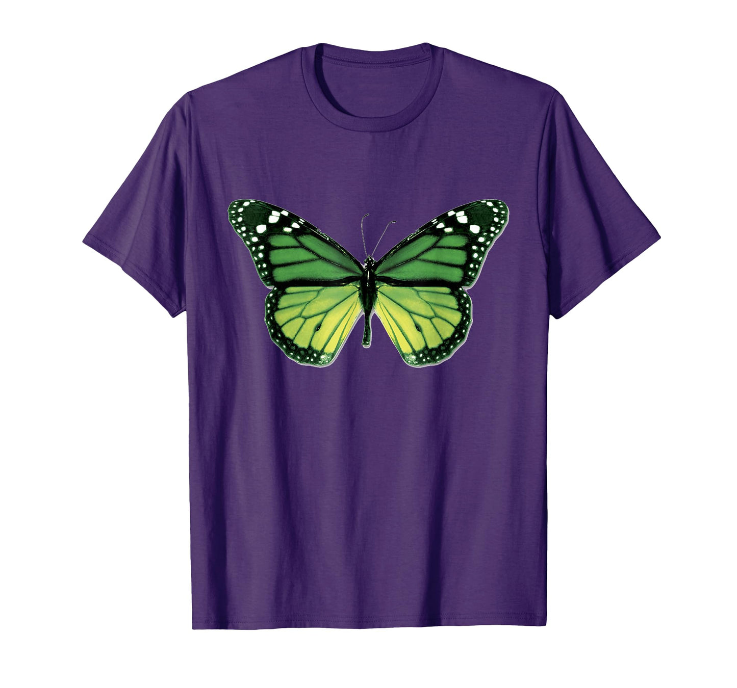 Awesome Green Butterfly T-Shirt - Mens & Womens Sizes T-Shirt