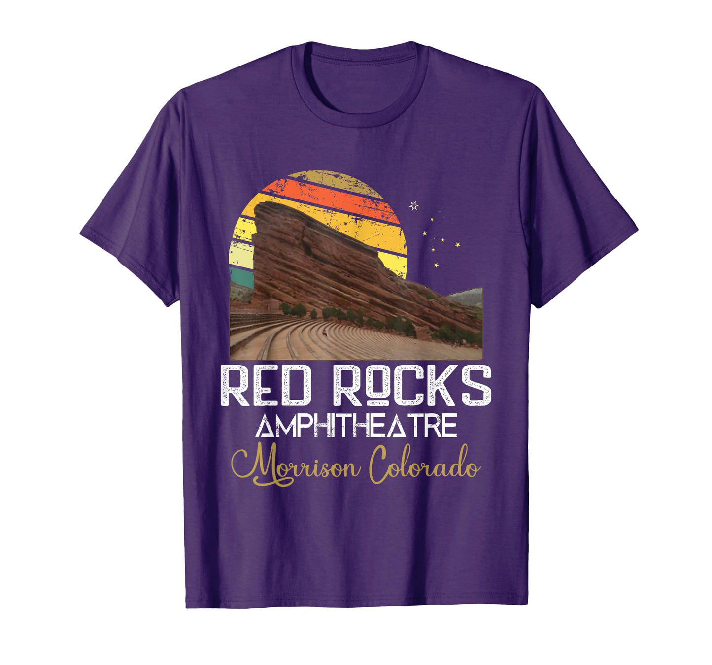 Red Rocks Amphitheater - Morrison Colorado T-Shirt
