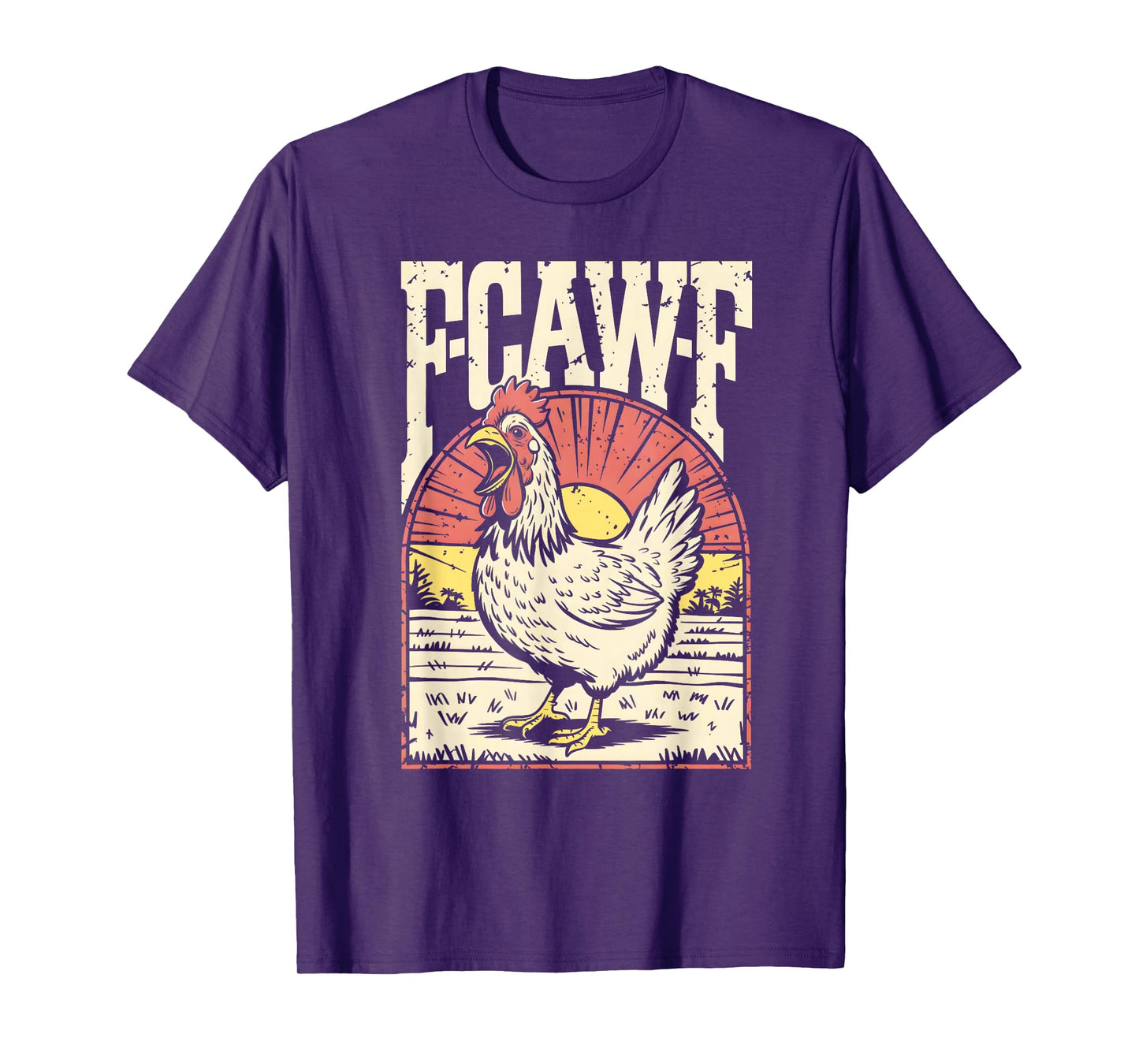 F-Caw-F Chicken Funny FCawF Farm Animals Farmer T-Shirt