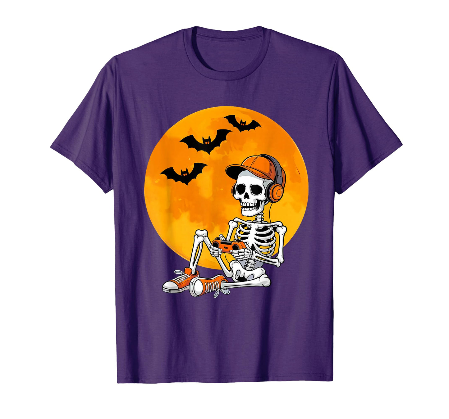Funny Meme Skeleton Gamer Halloween Costume for Men Boys T-Shirt